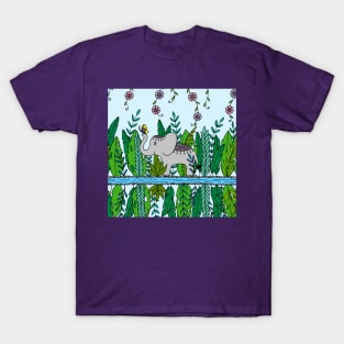 Baby Elephant with Butterfly T-Shirt